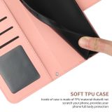 Peňaženkové kožené puzdro Sun Flower na Xiaomi 14 Pro - Ružová