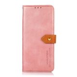 Peňaženkové kožené puzdro KHAZNEH na Xiaomi 13T / 13T Pro - Ružové zlato