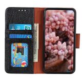 Peňaženkové kožené puzdro Nappa Flip na Xiaomi 14 Pro - Čierna