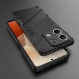 Kryt Punk Armor na Xiaomi Redmi Note 13 - Čierna