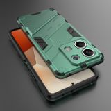 Kryt Punk Armor na Xiaomi Redmi Note 13 - Zelená