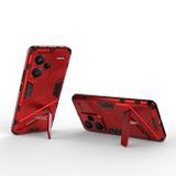 Kryt Punk Armor na Xiaomi Redmi Note 13 Pro - Červená