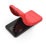 Gumený kryt Flannel na Xiaomi 14 - Červená