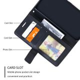 Peňaženkové kožené puzdro Splicing Leather na Xiaomi 14 - Čierna