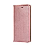 Peňaženkové kožené puzdro Gloss na Xiaomi Redmi Note 12S - Ružové zlato