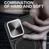 Ring Holder kryt Sliding na iPhone 15 Pro Max - Fialová