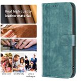 Peňaženkové kožené puzdro Plaid na Samsung Galaxy S23 FE - Zelená