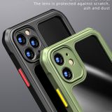 Gumený kryt na iPhone SE (2020) - Zelený