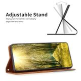 Peňaženkové kožené puzdro Rhombus Texture na Xiaomi 13T / 13T Pro - Žltá