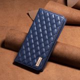 Peňaženkové kožené puzdro Diamond Flip na Xiaomi Redmi Note 13 Pro - Modrá