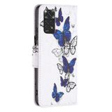 Peňaženkové kožené puzdro Drawing na Xiaomi Redmi Note 12S - Butterflies