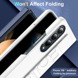 Gumený kryt Holder na Samsung Galaxy Z Fold4 - Priehladná