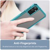 Gumený kryt Colorful Series na Samsung Galaxy A25 5G – Transparentná Modrá