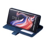 Peňaženkové Kožené puzdro SKEEN FEEL na Samsung Galaxy Note 9- modrá