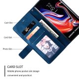 Peňaženkové Kožené puzdro SKEEN FEEL na Samsung Galaxy Note 9- modrá