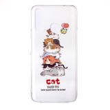 Luminous TPU Soft Protective Case (Kočky) Pre Samsung Galaxy A20s