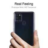 Gumený kryt na Samsung Galaxy A21s - Priesvitný