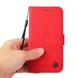 Peňaženkové kožené puzdro Global Life Tree na Xiaomi Redmi Note 13 - Červená