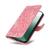 Peňaženkové kožené puzdro Sunflower na Xiaomi 14 - Ružové zlato