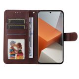 Peňaženkové puzdro Global Classic na Xiaomi Redmi Note 13 Pro+ - Hnedá