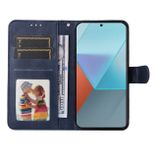 Peňaženkové kožené puzdro Global Classic na Xiaomi Redmi Note 13 Pro - Modrá