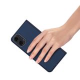 Peňaženkové kožené puzdro DUX DUCIS Skin na Motorola Moto G04/ G24 - Modrá