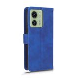 Peňaženkové kožené puzdro Magnetic Flip na Motorola Edge 40 - Modrá