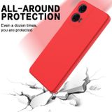 Gumený kryt Silicone na Motorola Moto G04/ G24 - Červená