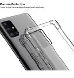 Gumený kryt IMAK na Samsung Galaxy A51 5G - Transparent