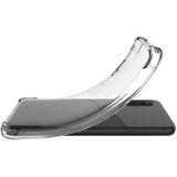 Gumený kryt IMAK na Samsung Galaxy A71 5G - Priesvitný