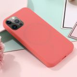 Gumený kryt Shockrpoof na iPhone 15 Pro - Ružovo oranžová