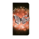 Peňaženkové 3D puzdro na Xiaomi 13 Lite - Crystal Butterfly