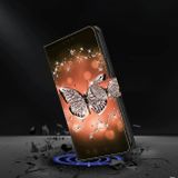 Peňaženkové 3D puzdro na Xiaomi 13 Lite - Crystal Butterfly
