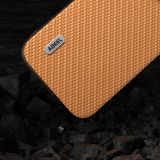 Gumený kryt ABEEL Carbon na iPhone 15 Pro Max - Svetlo Hnedá