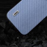 Gumený kryt ABEEL Carbon na iPhone 15 Pro Max - Svetlo Modrá