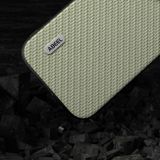 Gumený kryt ABEEL Carbon na iPhone 15 Pro Max - Zelená