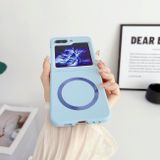 Plastový kryt Skin Magsafe na Samsung Galaxy Z Flip 5 - Modrá