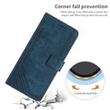 Peňaženkové kožené puzdro Skin na Xiaomi Redmi 12 - Modrá