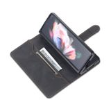 Peňaženkové kožené puzdro AZNS Dream na Samsung Galaxy Z Fold5 - Čierna