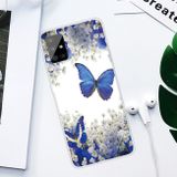 Gumený kryt na Samsung Galaxy A31 - Purple Butterfly