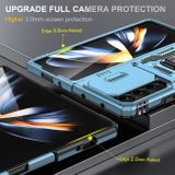 Kryt Magnetic Holder Armor na Samsung Galaxy Z Fold5 - Svetlomodrá