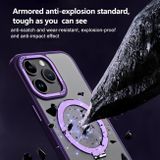 Gumený kryt MagSafe Shockproof na iPhone 15 Pro Max - Svetlo Modrá