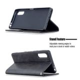 Peňaženkové kožené puzdro na Sony Xperia L4 - Rhombus Black