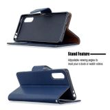 Peňaženkové kožené puzdro na Sony Xperia L4 - dark blue