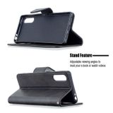 Peňaženkové kožené puzdro na Sony Xperia L4 - Lambskin black