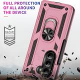 Kryt Magnetic Holder Armor Strap na Samsung Galaxy Z Fold5 - Ružová