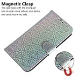 Peňaženkové kožené puzdro Colorful Magnetic na Samsung Galaxy A05s - Strieborná