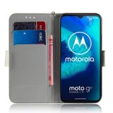 Peňaženkové 3D puzdro na Motorola Moto G8 Power Lite - Watercolor Flowers