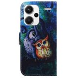Peňaženkové puzdro na Xiaomi Redmi Note 13 Pro+ - Oil Painting Owl