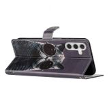 Peňaženkové kožené puzdro na Samsung Galaxy A25 5G - Sunglasses Cat